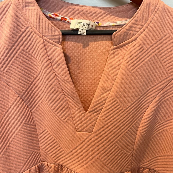 Umgee dress blush pink size XL EUC - Picture 7 of 8